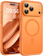 Prenora Magnetic iPhone 17 Pro Max Orange Case