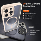 Prenora iPhone 16 Pro Case showing MagSafe magnetic ring