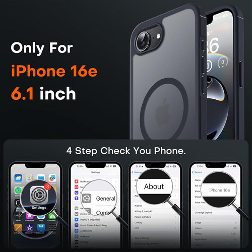 Wireless charging with Prenora MagSafe iPhone 16e case